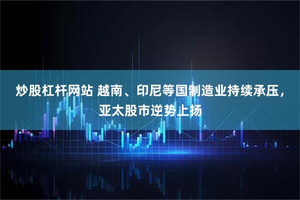 炒股杠杆网站 越南、印尼等国制造业持续承压，亚太股市逆势上扬